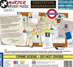 Murder Mystery Puzzle - Endstation Underground