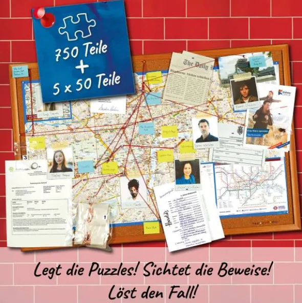 Murder Mystery Puzzle - Endstation Underground