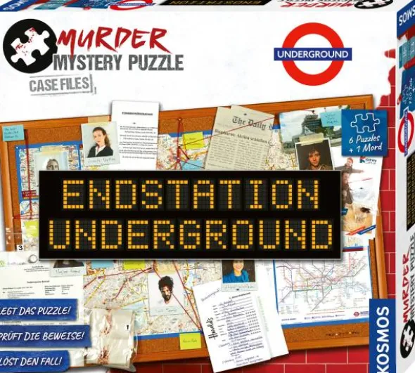 Murder Mystery Puzzle - Endstation Underground