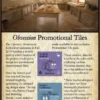 Obsession Board Game: Promotional Tiles (Exp.) (engl.)