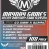 Police Precinct Card Sleeves (100pcs) 63,5mm x 92mm - 7128
