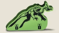 Pondscape Frog Meeple (Exp.) (engl.)
