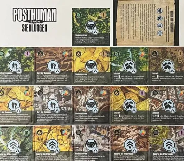 Posthuman Saga - Siedlungen (Mini-Erw.)