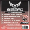 Premium Medium Square Sleeves (50pcs) 80mm x 80mm - 7145