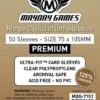 Premium Mega Civilization Sleeves (50pcs) 75mm x 105mm - 7151