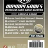 Premium Roman Card Sleeves "Tribune" (50pcs) 49mm x 93mm - 7138