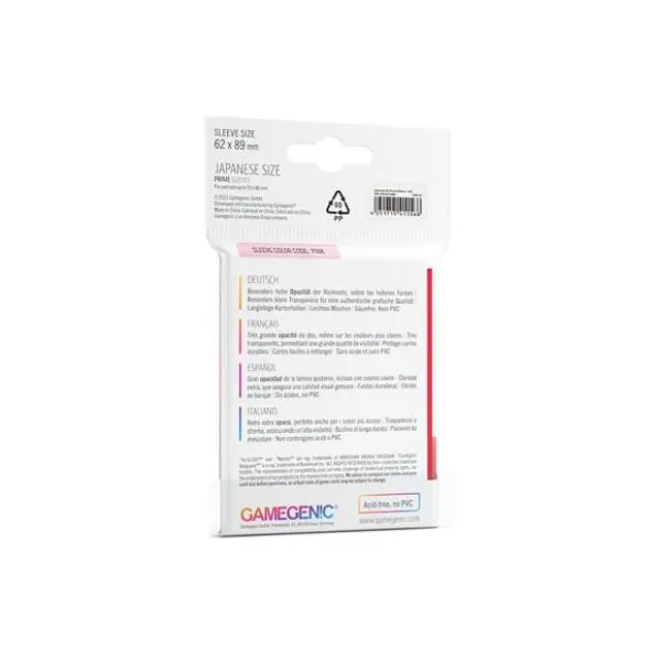 PRIME Japanese Sized Sleeves Red