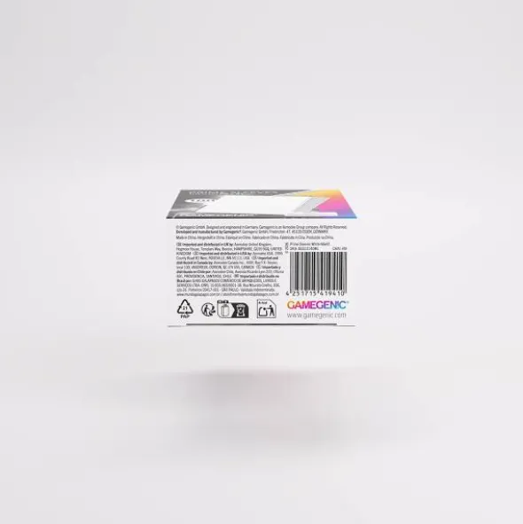 Prime Sleeves White 66mm x 91mm