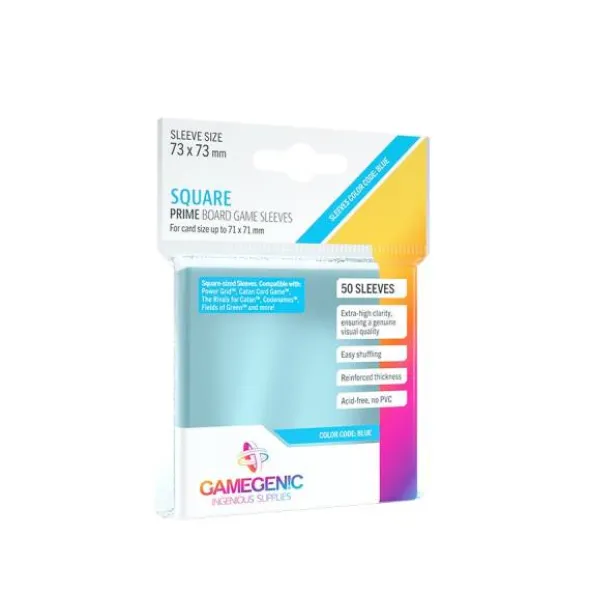 PRIME Square-Sized Sleeves Clear