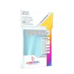 PRIME Standard Card Game Sleeves 66mm x 91mm Clear