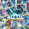 Puzzle: Disney Lorcana - Glimmers of the Realm: Sapphire (1000 Teile)