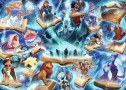 Puzzle: Disney Lorcana - Glimmers of the Realm: Sapphire (1000 Teile)