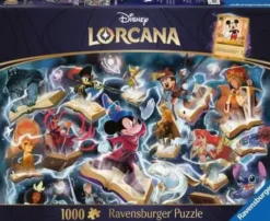 Puzzle: Disney Lorcana - Glimmers of the Realm: Steel (1000 Teile)