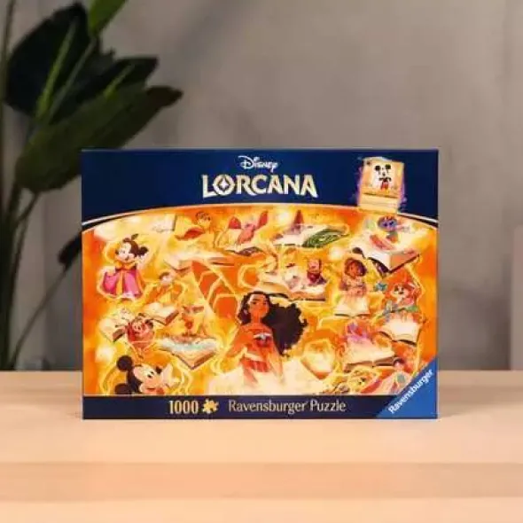 Puzzle: Disney Lorcana - Glimmers of the Realm: Amber (1000 Teile)