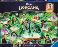 Puzzle: Disney Lorcana - Glimmers of the Realm: Emerald (1000 Teile)