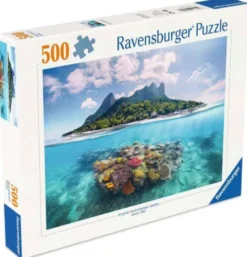 Puzzle: Insel und Korallenwelt (500 Teile)
