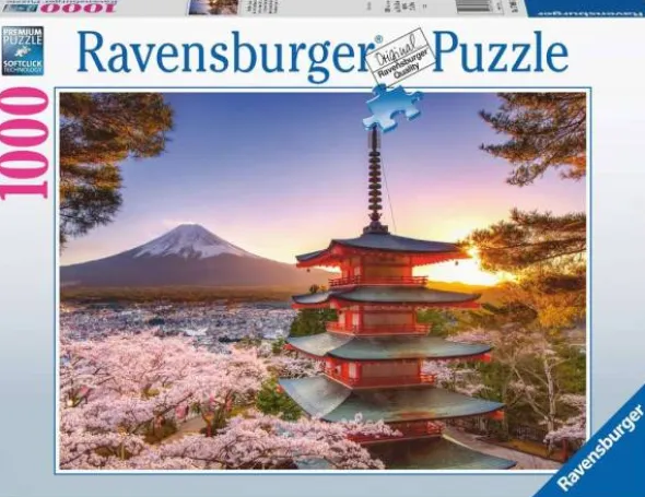 Puzzle: Kirschblüte in Japan (1000 Teile)