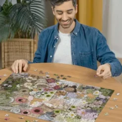 Puzzle: Prachtvolle Blumenliebe (1000 Teile)
