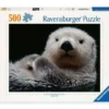 Puzzle: Süßer kleiner Otter (500 Teile)