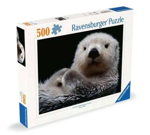Puzzle: Süßer kleiner Otter (500 Teile)