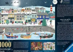 Puzzle: Weihnachten am Hafen (1000 Teile)