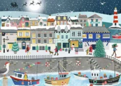 Puzzle: Weihnachten am Hafen (1000 Teile)