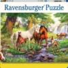 Puzzle: Wildpferde am Fluss (300 XXL Teile)