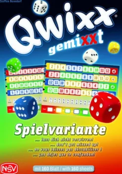 Qwixx gemixxt: Zusatzblöcke (Neuauflage im XL-Format) (Erw.)