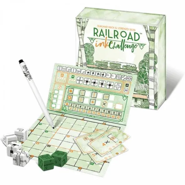 Railroad Ink Challenge: Edition Blattgrün