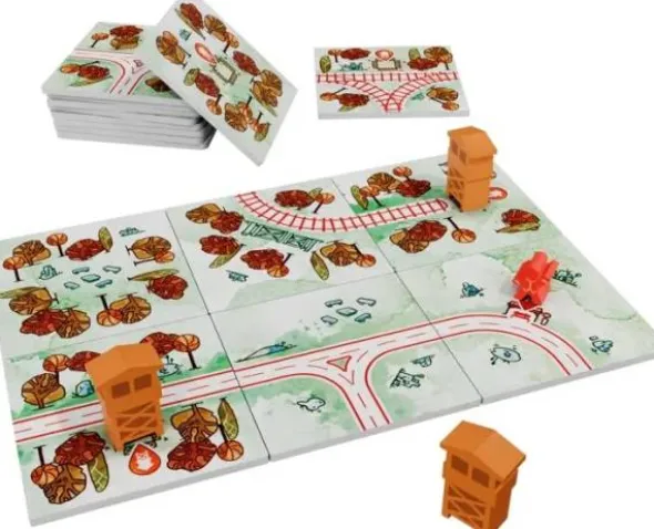 Railroad Tiles Forest (Exp.) (engl.)