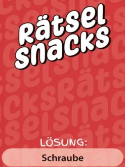 Rätsel Snacks: Teekesselchen