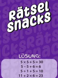 Rätsel Snacks: Zahlen suchen