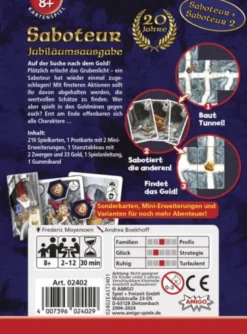 Saboteur 20 Jahre-EditionSaboteur 20 Jahre-Edition
