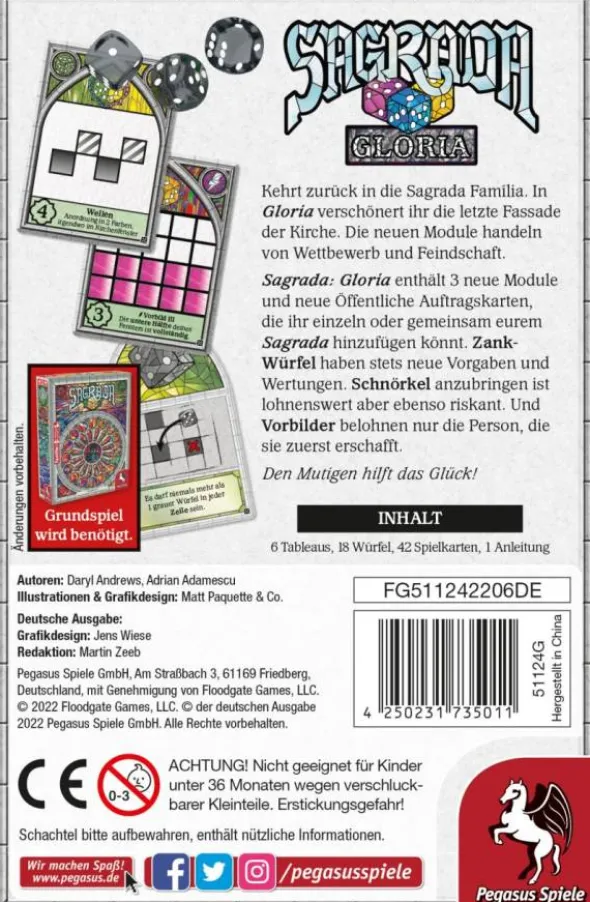 Sagrada Gloria (Erw.)