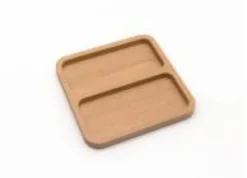 Schälchen für Spielsteine (1/2 unterteilt)