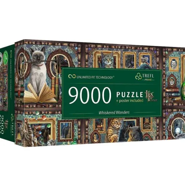 Schnurrbart Wunder Katzen - Lisa Parker (Puzzle)