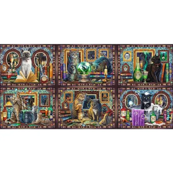 Schnurrbart Wunder Katzen - Lisa Parker (Puzzle)