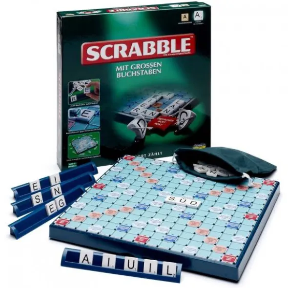 Scrabble - mit grossen Buchstaben