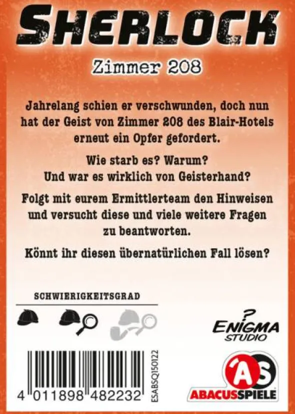Sherlock: Zimmer 208