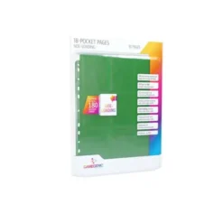 Sideloading 18-Pocket Pages 10pcs pack Green