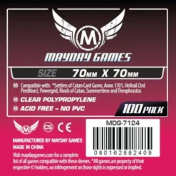 Small Square Card Sleeves 70 x 70mm - 7124