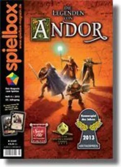 Spielbox 2013 Heft 4 (inkl. Erw. für Der letze Wille + Mascarade