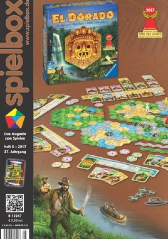 spielbox 2017 Heft 5 (inkl. Karte für When I Dream)