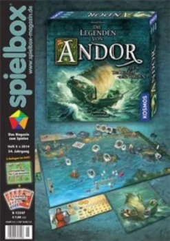 Spielbox 2014 Heft 5 (inkl. Mini-Erw. für Carcassonne)