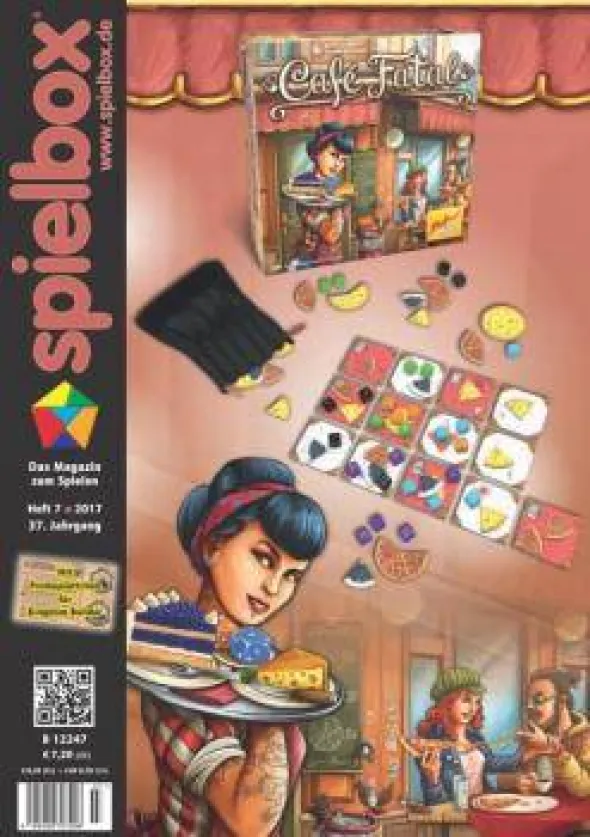 spielbox 2017 Heft 7 (inkl. Mini-Erw. für Kingdom Builder)