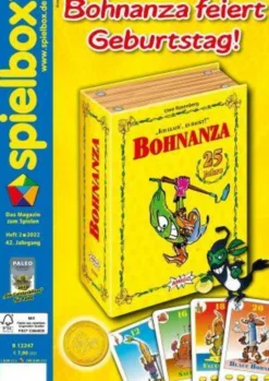 spielbox 2022 Heft 2 (inkl. Mini-Erw. Geistesblitze für Paleo)
