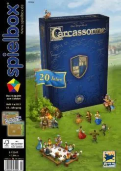 spielbox 2021 Heft 4 (inkl. Spielertableau für New York Zoo)