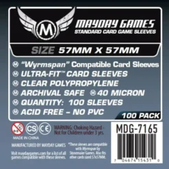 Standard Wyrmspan Compatible Card Sleeves (100pcs) 57mm x 57mm - 7165