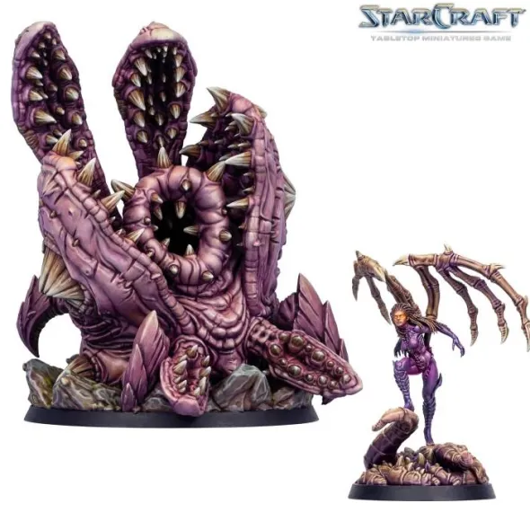 Starcraft: Kerrigan & Omega Worm (Primal Kerrigan ) - Zerg - Hero (Exp.) (engl.)