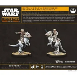 Star Wars: Legion - Captain Solo & Commander Skywalker on Tauntauns (Erw.)